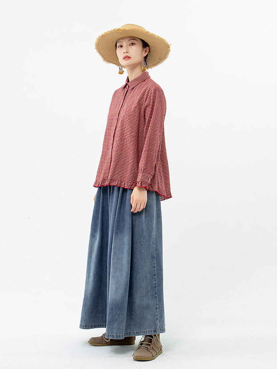 Carmel™ – Retro Checkered Shirt