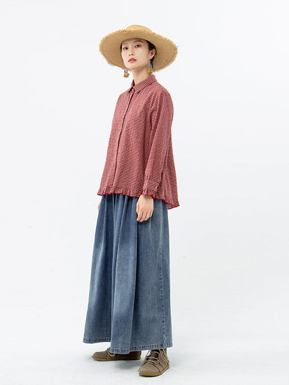 Carmel™ – Retro Checkered Shirt