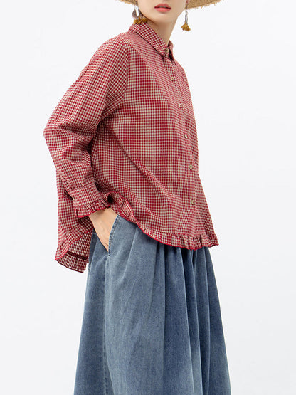 Carmel™ – Retro Checkered Shirt