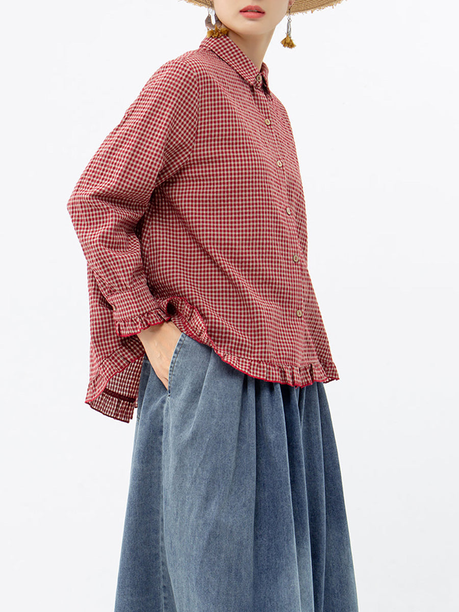 Carmel™ – Retro Checkered Shirt