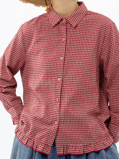 Carmel™ – Retro Checkered Shirt
