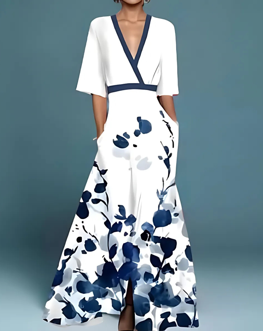 Emma™ Bold Floral Maxi Dress