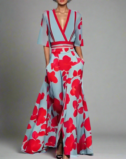 Emma™ Bold Floral Maxi Dress