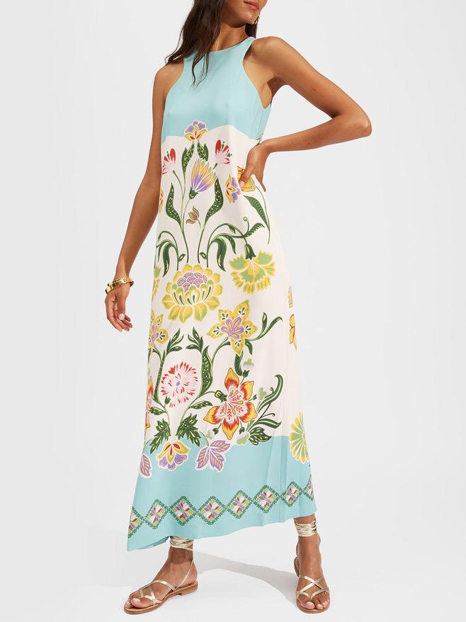 Iluka™ - Artistic Print Maxi Dress