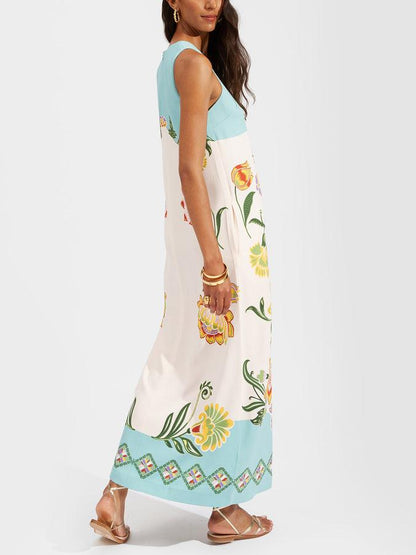 Iluka™ - Artistic Print Maxi Dress