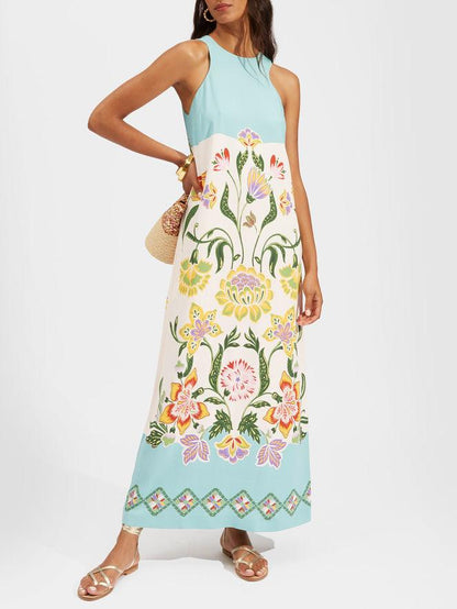 Iluka™ - Artistic Print Maxi Dress