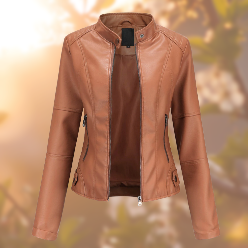 Natalie™- Leather Summer Jacket