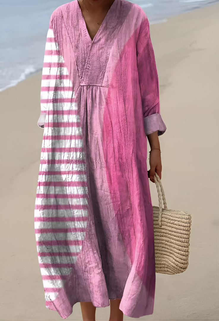 Gracielle™ -  Summer Striped Dress