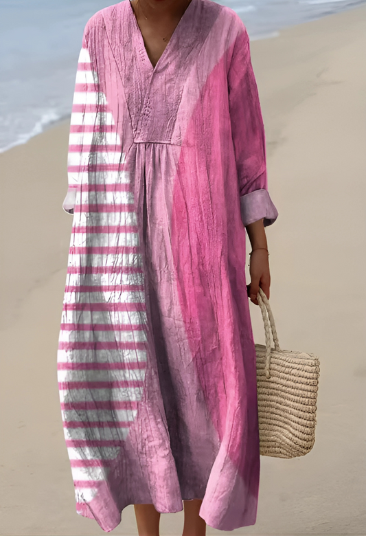 Gracielle™ -  Summer Striped Dress