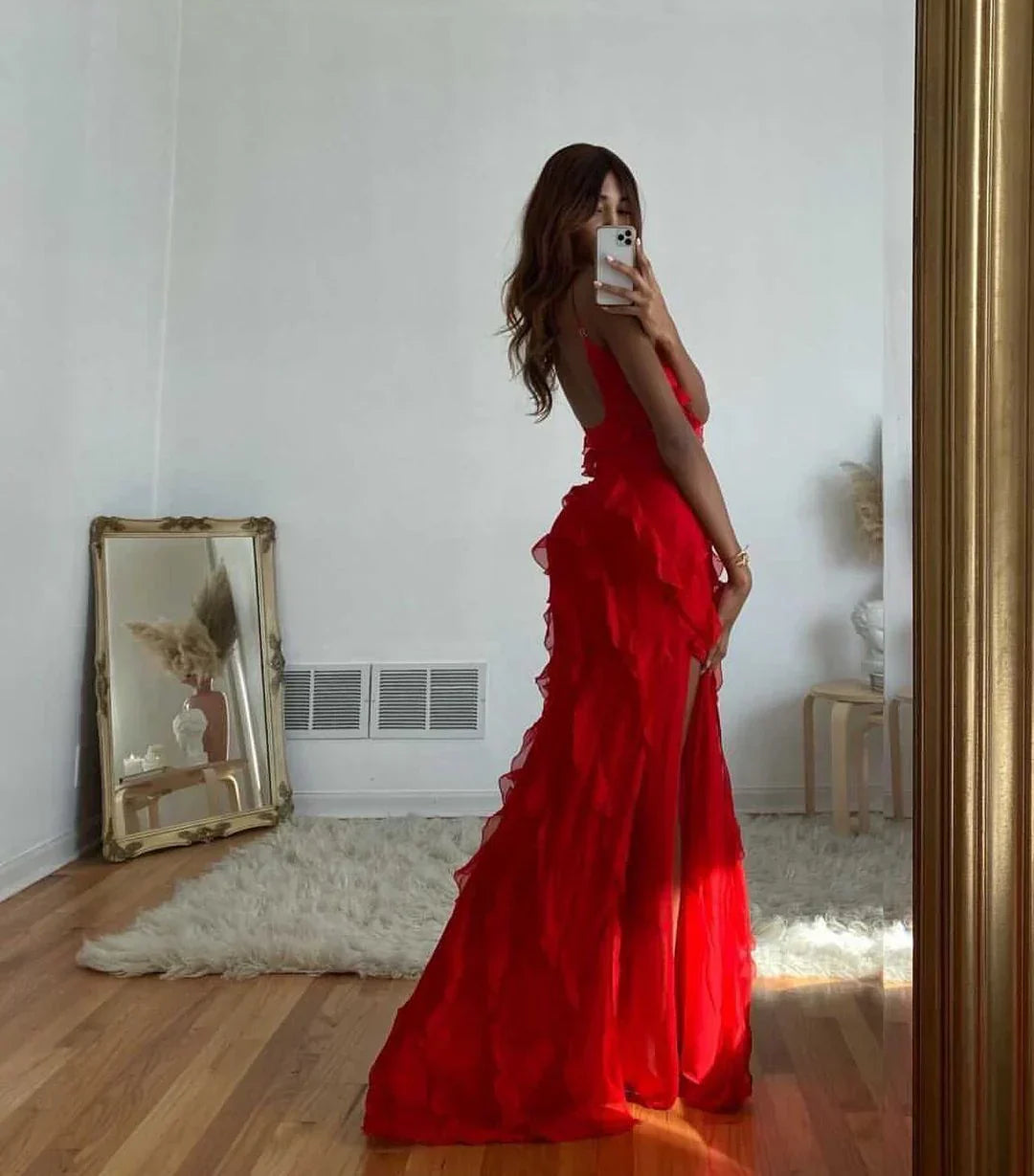 Liora™ – Flowy Evening Dress