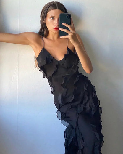 Liora™ – Flowy Evening Dress