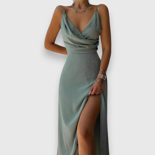 Mara™ Satin Evening Dress
