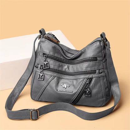 Raquel™ Multi-Zip Crossbody Bag