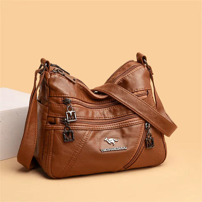 Raquel™ Multi-Zip Crossbody Bag