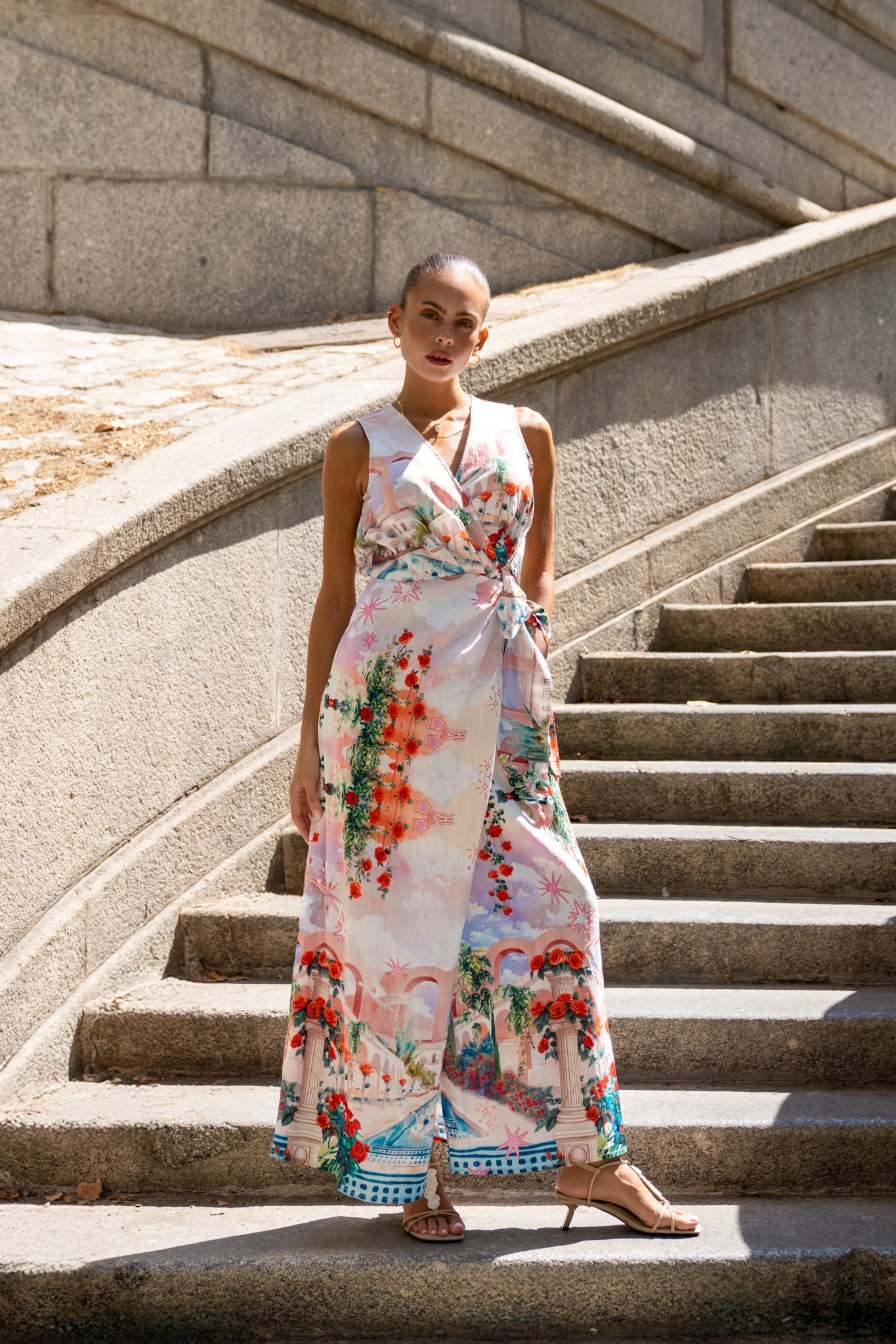 Catalina™ – Printed Wrap Dress