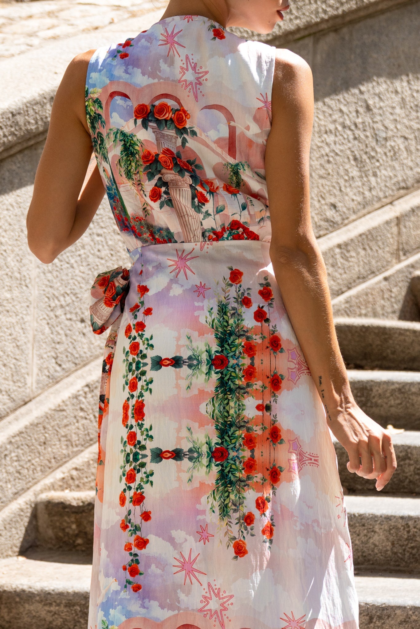 Catalina™ – Printed Wrap Dress