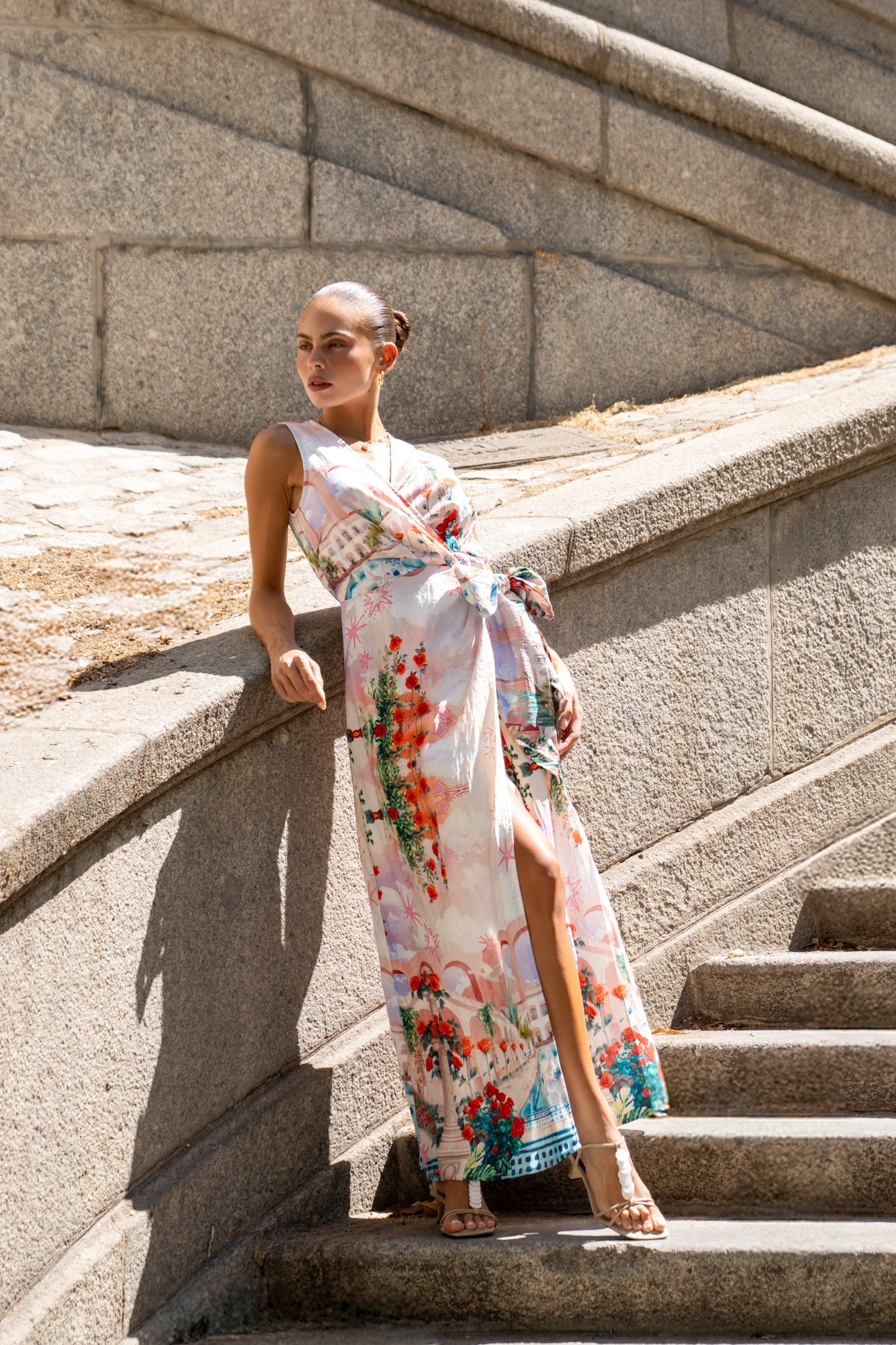 Catalina™ – Printed Wrap Dress