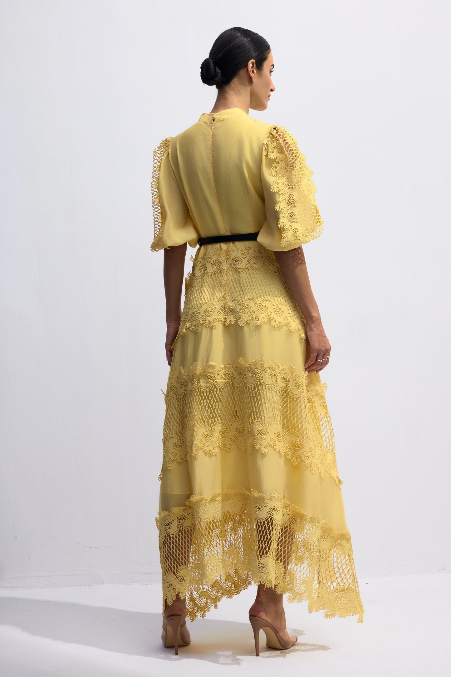 Clarisse™ Lace Midi Dress