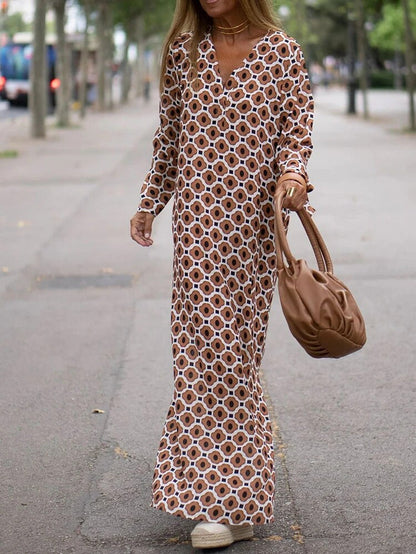 Alma™ Printed Maxi Dress
