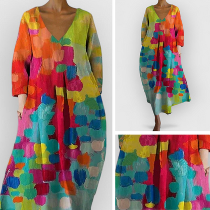 Hanna™ –Colorful Casual Dress