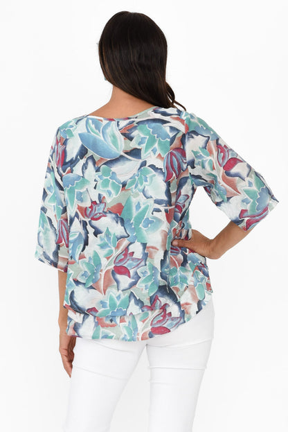 Erine™ - Floral Print Top