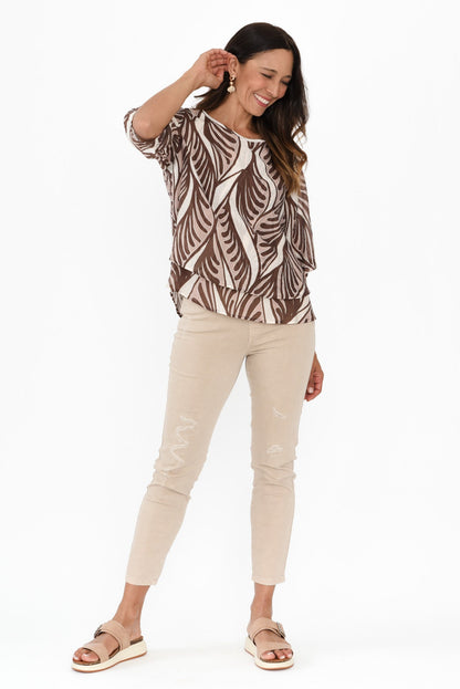 Aleah™- Airy Layered Top