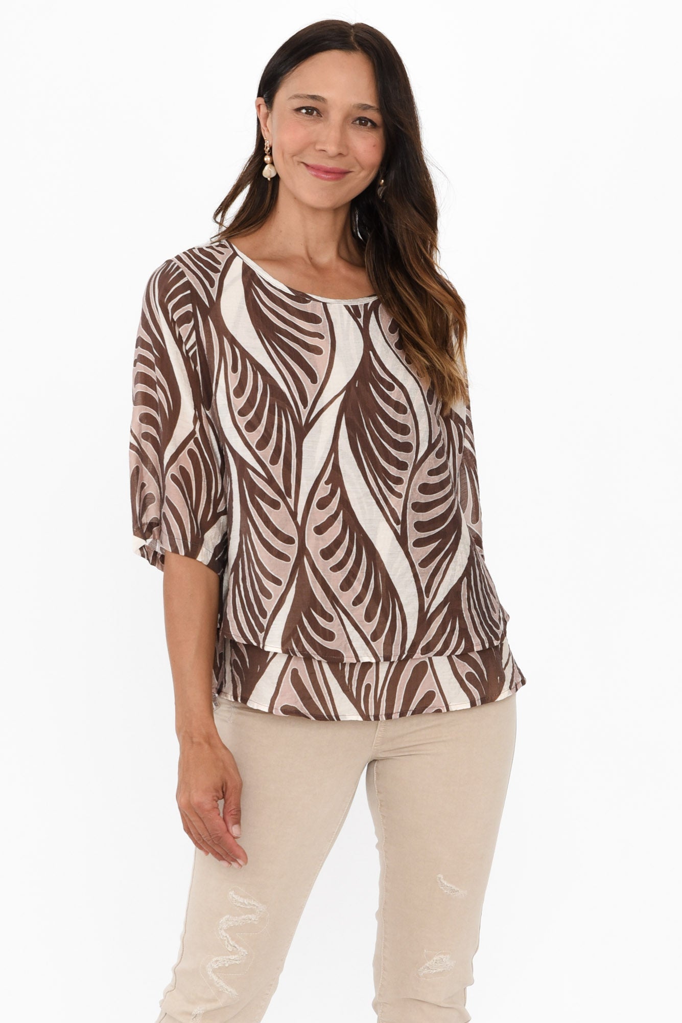 Aleah™- Airy Layered Top