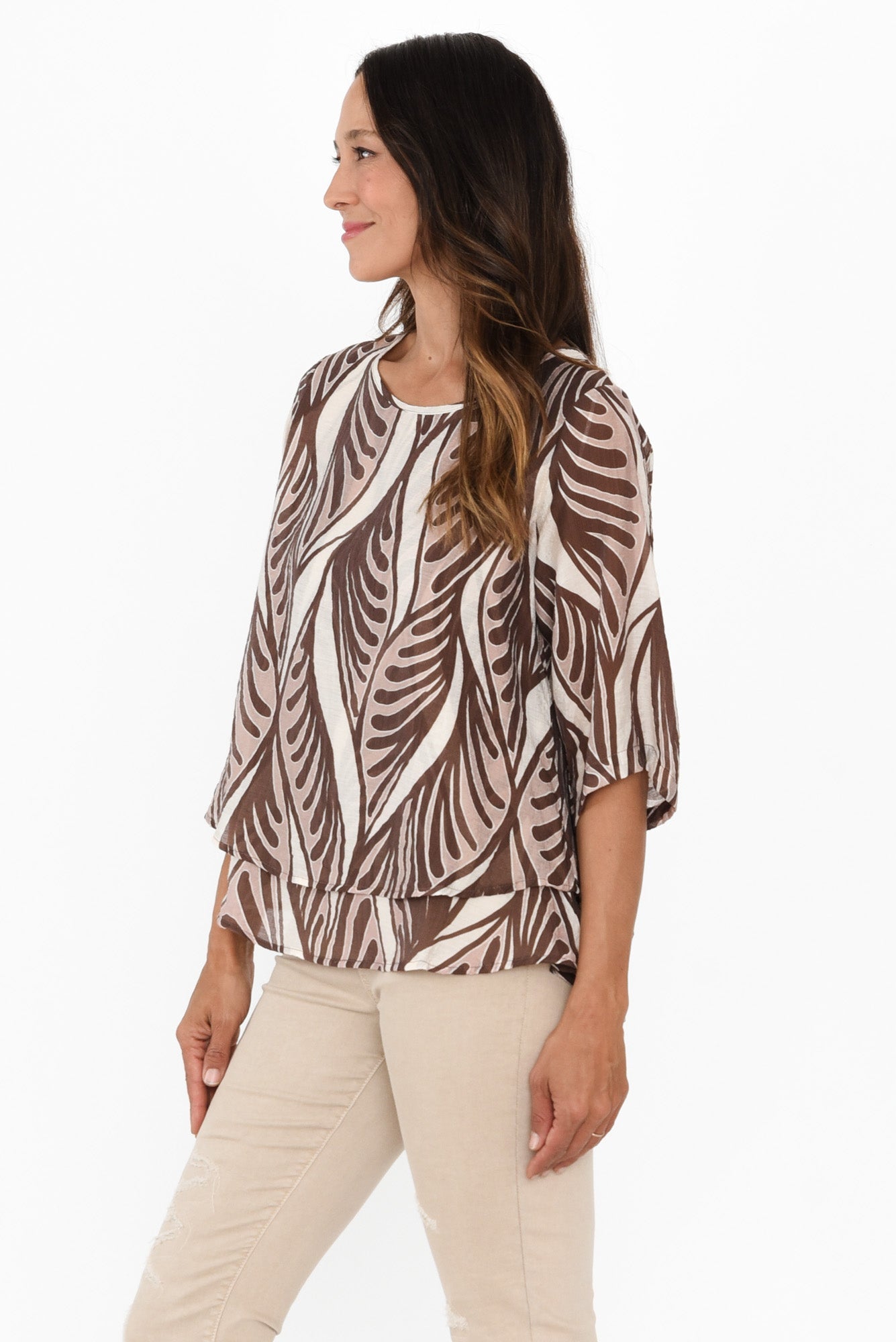 Aleah™- Airy Layered Top