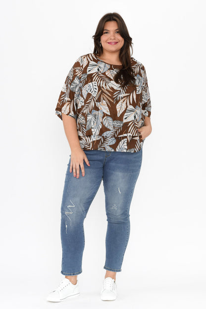 Laira™ - Leaf Layered Top