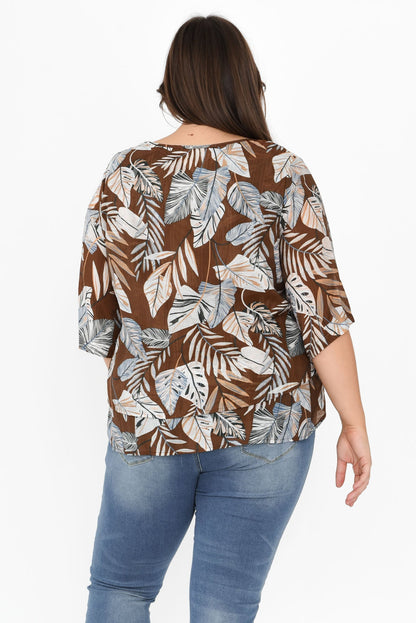 Laira™ - Leaf Layered Top