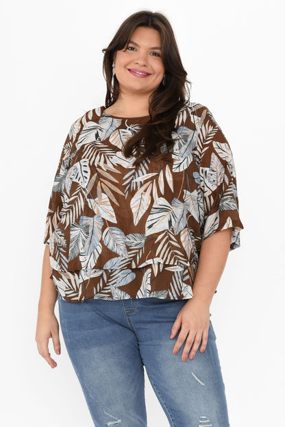 Laira™ - Leaf Layered Top