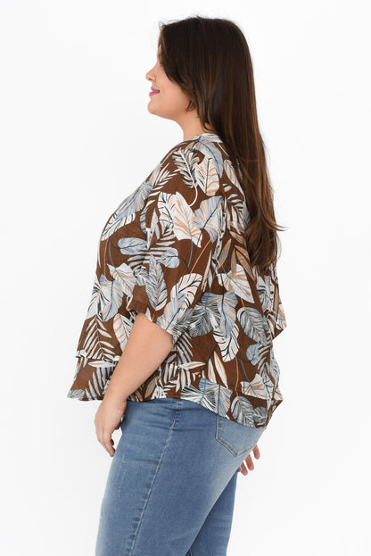 Laira™ - Leaf Layered Top