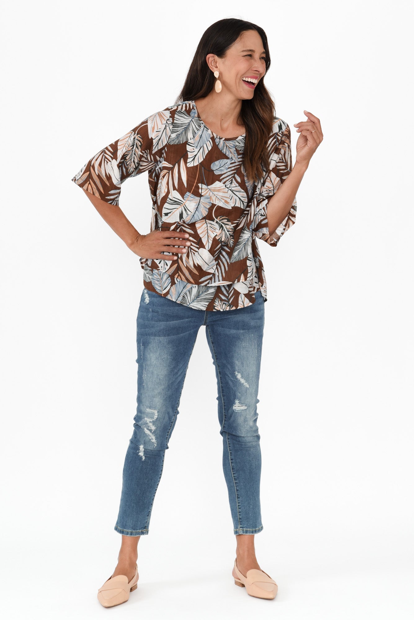 Laira™ - Leaf Layered Top