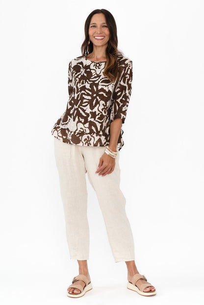 Laiza™ - Tropical Print Top