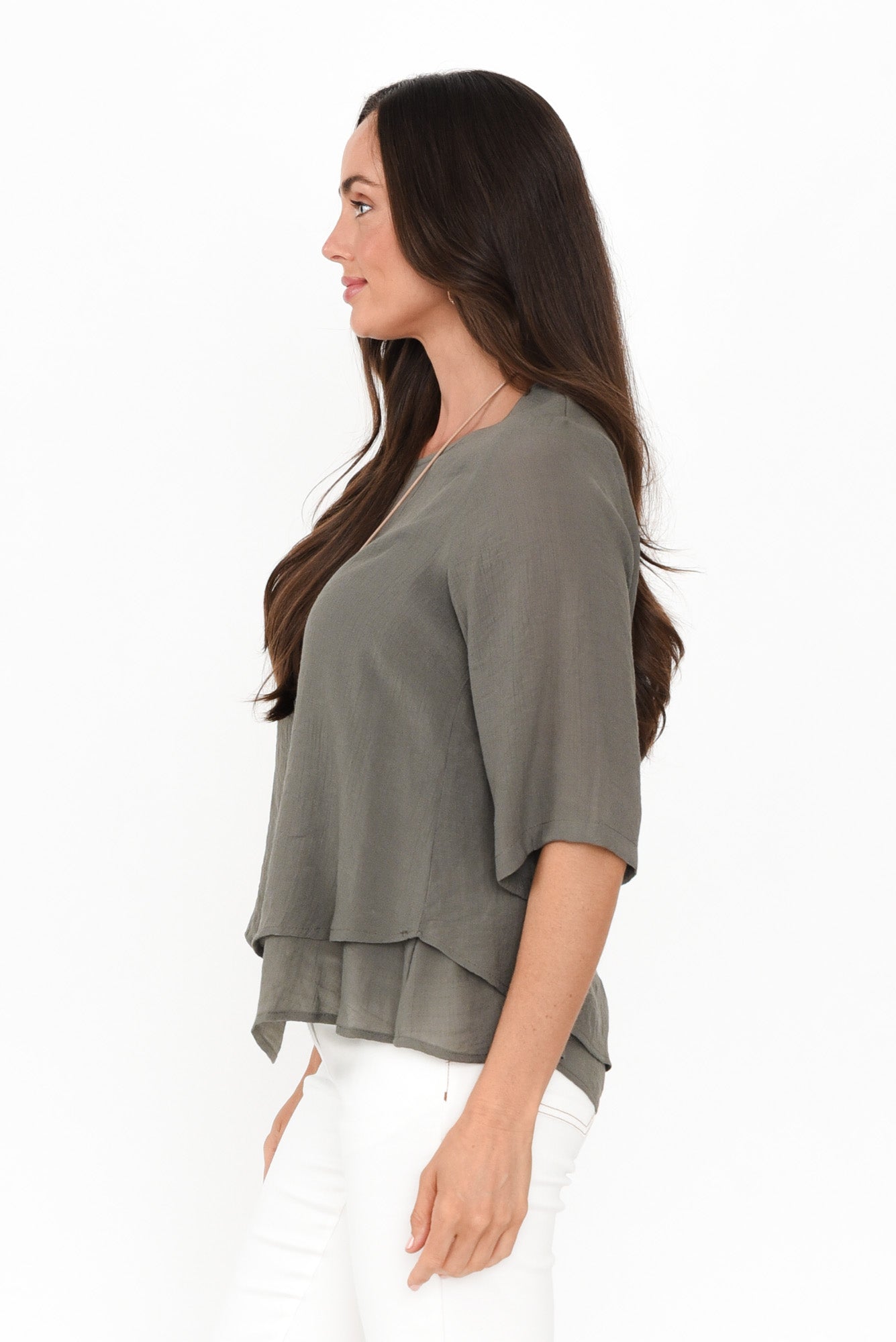 Maica™-  Soft Draped Top