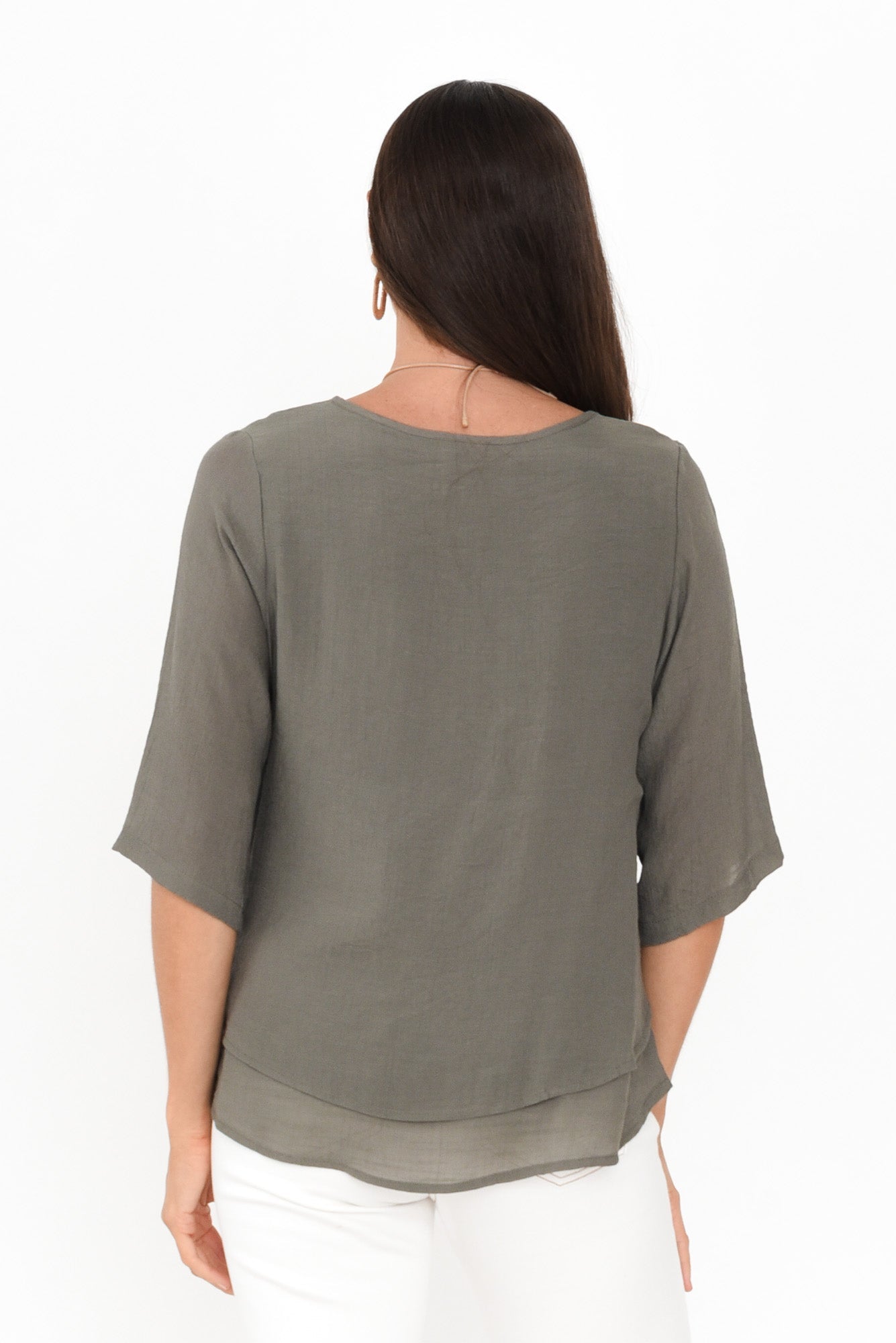 Maica™-  Soft Draped Top