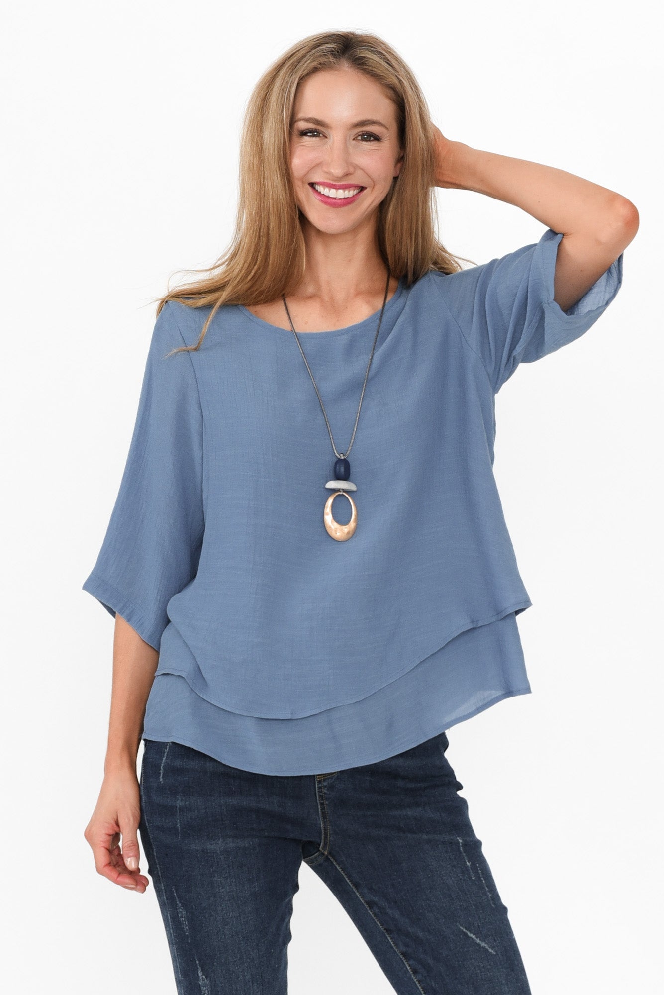 Leah™- Lightweight Flowy Top