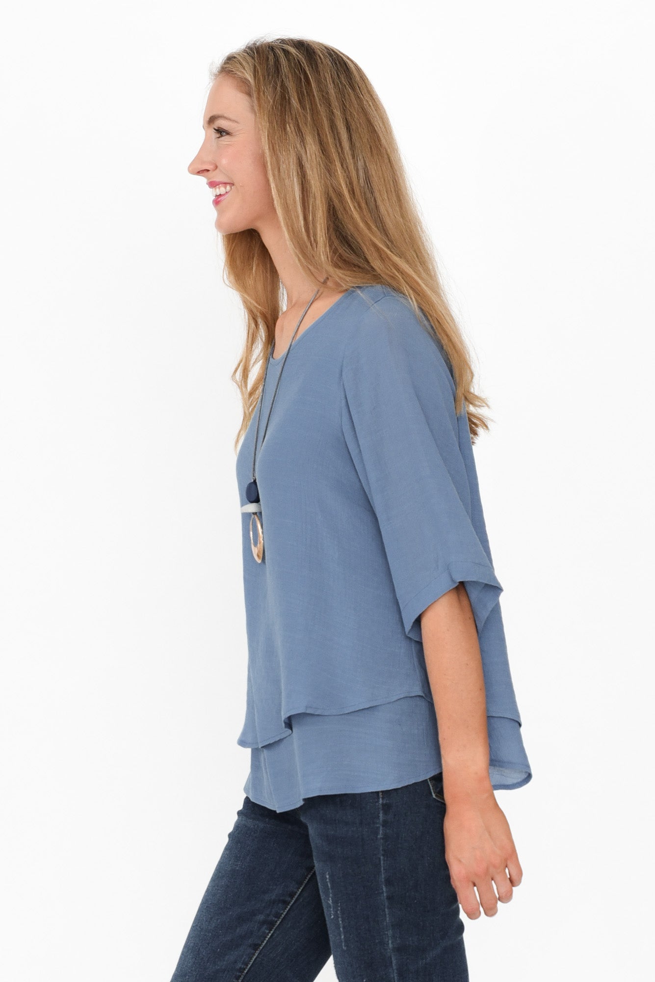 Leah™- Lightweight Flowy Top