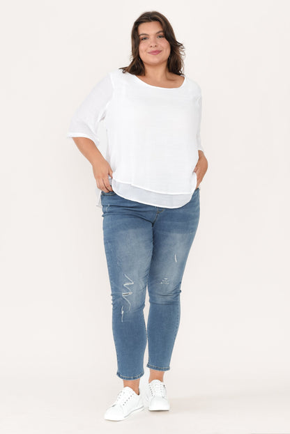 Leira™- Classic Round Top