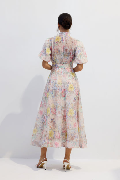 Elviana™ Elegant Floral Dress