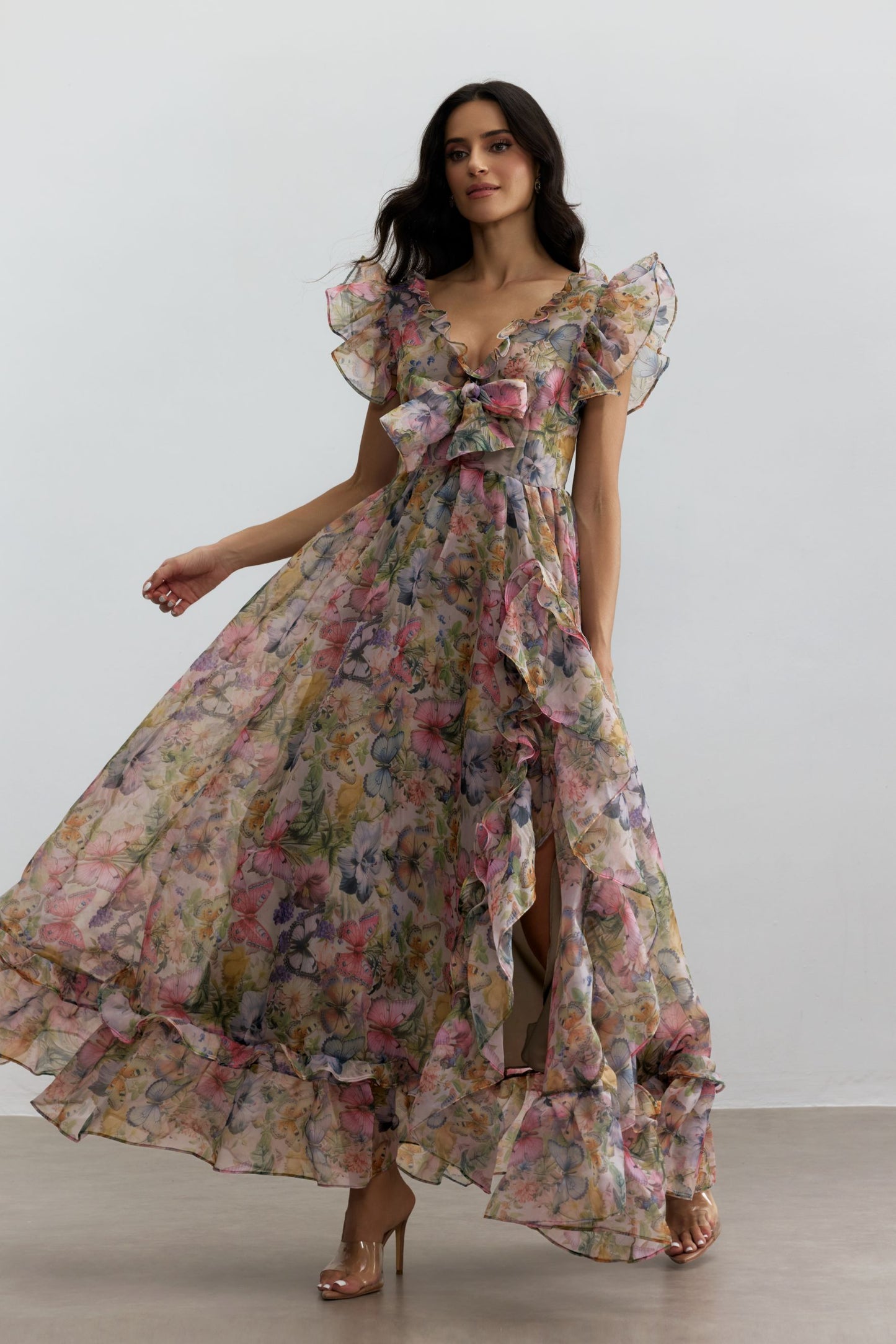 Azaria™ Ruffled Floral Dress