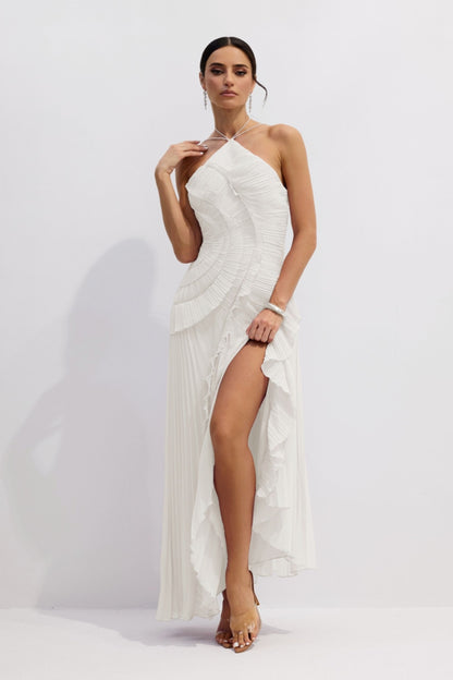 Celina™ Halterneck Split Dress