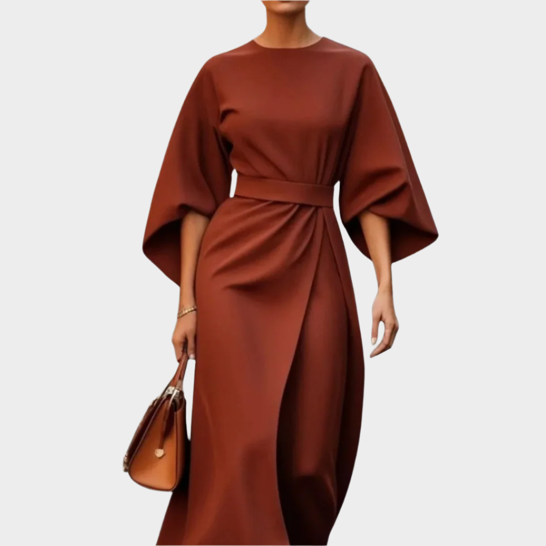 Margaret™ - Belted Dress