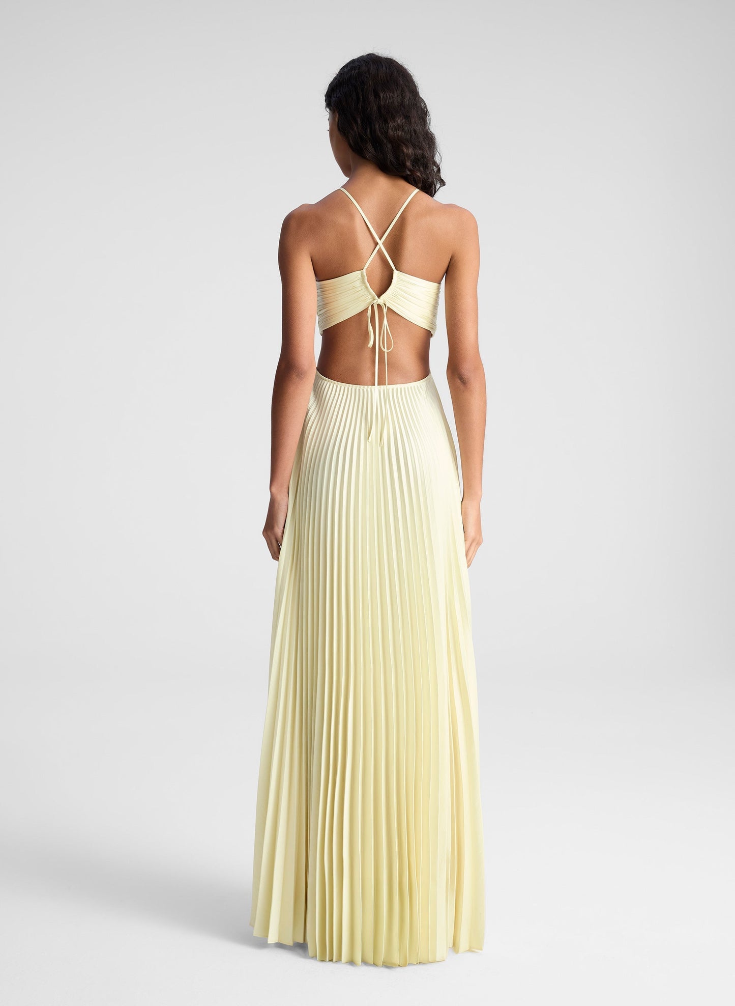Sienna™ - Pleated Skirt Maxi Dress