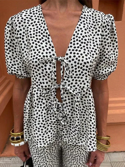 Melie™ Patterned Two-Piece Set