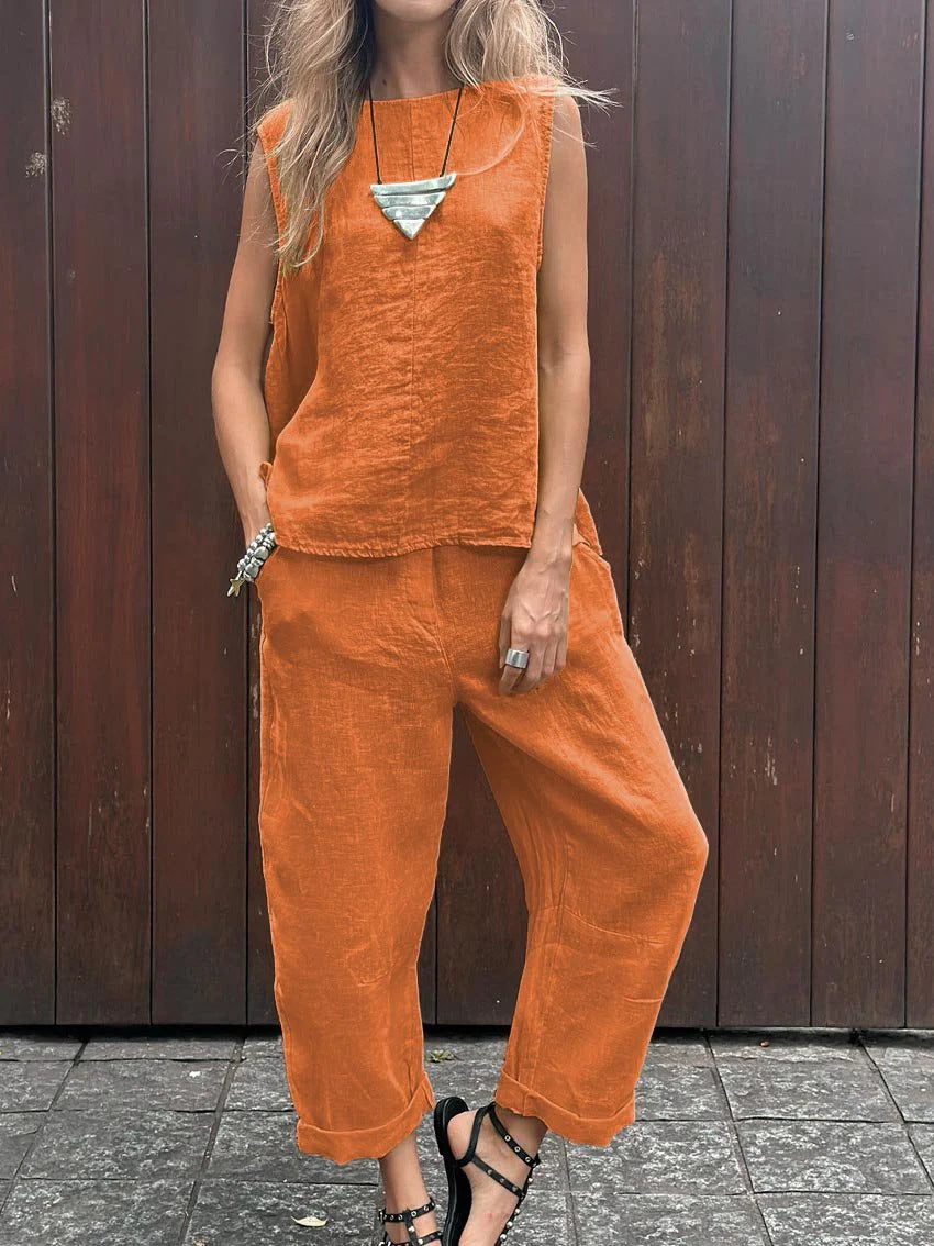 Marisol™ Linen Two-Piece Set
