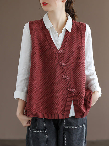 Rochelle™ – Knitted Casual Vest