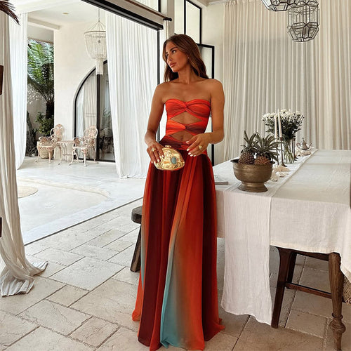 Soraya™ – Fire & Sea Dress