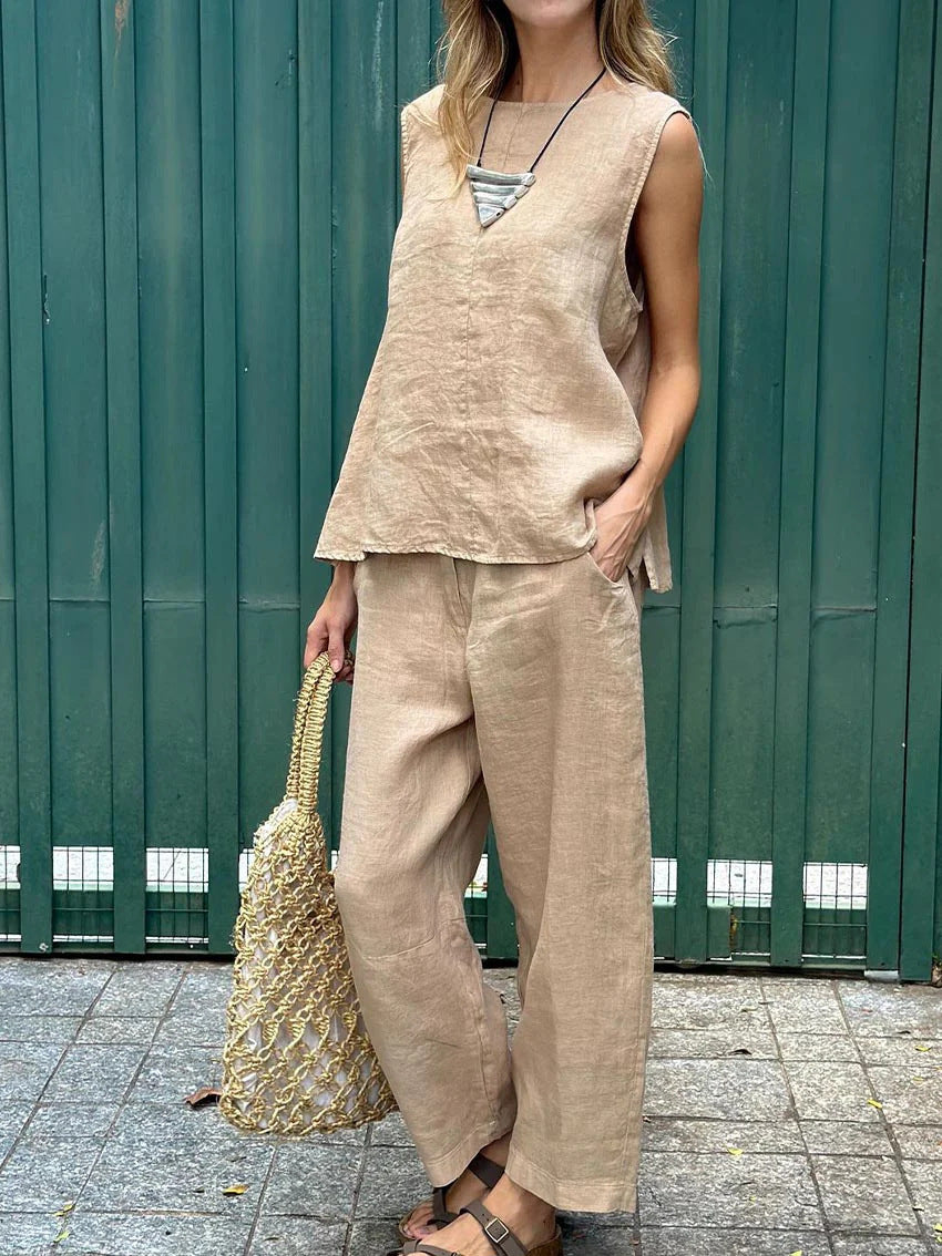 Marisol™ Linen Two-Piece Set