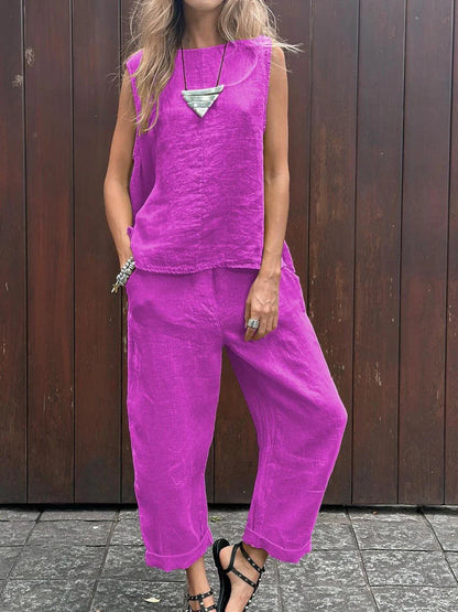 Marisol™ Linen Two-Piece Set